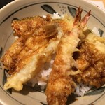 Yabu shin - ミニ天丼