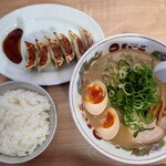 天下一品 - ギョーザセット(こってり)