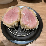 とんかつ成蔵 - シャ豚ブリアン一皿目