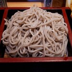 Sobadokoro Minatoan - 蕎麦が艶々、つまり水切りが甘い