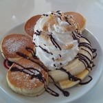58カフェ - チョコバナナパンケーキ