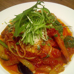 柊山ガーデン - 10種野菜のトマトパスタ