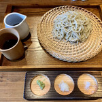 じき - 粗碾き蕎麦　 富山県八尾在来種