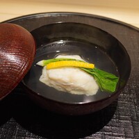 新ばし 星野 - 蛤の真丈お椀