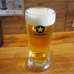 酒場 恩人 - 生ビール