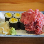 酒場 恩人 - 名物！本まぐろたく巻