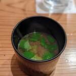 鮨おにかい - 蜆の味噌汁