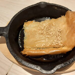 ギリシャ家庭料理 フィリ - ほうれん草のパイ