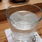 鮨おにかい - 炭酸水