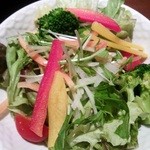 炭火焼き御膳のサラダ