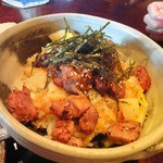 炭火割烹 蔓ききょう - 淡海地鶏焼鳥丼