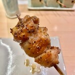 地葉はなれ - 2022.2.  親鶏のぼんじり