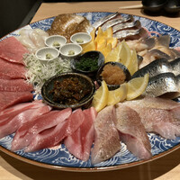 焼うおいし川  六本木凛華楼 - 六本木凛華楼名物の盛り合わせ