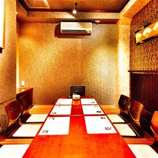 ★All seats are private rooms★Designer interior with Japanese-style interior
