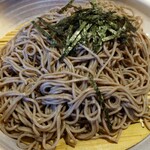 和食さと - 蕎麦はくっつき気味で食べ辛い