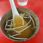 上海軒 - 日替りに付くスープ