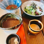 なだ万茶寮 - 牛肉のつけだれ