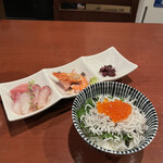酒肴場 屯 - 今は、このセットが海鮮丼¥500