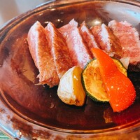 名駅なだ万茶寮 - 黒毛和牛、長崎産のサーロイン