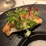 Le Petit Courageux - 妻の魚料理　鯛のポアレ