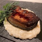 Le Petit Courageux - 私の前菜　フォアグラのポアレ