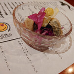 焼肉赤身にくがとう - うなぎの南蛮漬け