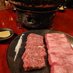 焼肉赤身にくがとう - 特上ハラミ/特上タン塩