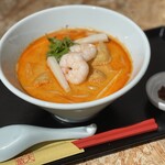 Laksa Spicy Noodles with Shrimp Dashi