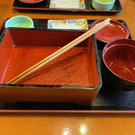 炭火焼うなぎ 東山物産 - 完食