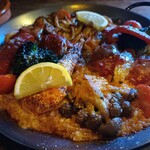 グラナダ - グラナダ風パエリア（サラダ・スープ付）2人前3350円