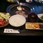 Juu - 国産中落ちゲタカルビランチ1,029円