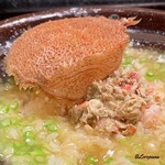 千陽 - 毛蟹と蟹味噌のおじや