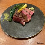 千陽 - 十和田短角牛のシャトーブリアン炭火焼