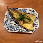 千陽 - 筍の蒸焼きと薇､雪の下 千本葱