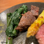 千陽 - 十和田短角牛のレバー