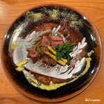 千陽 - 十和田短角牛のシャトーブリアン炭火焼