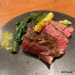 千陽 - 十和田短角牛のシャトーブリアン炭火焼