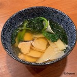 千陽 - 桜鱒と生松藻､筍のしゃぶしゃぶ