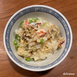 千陽 - 毛蟹と蟹味噌のおじや