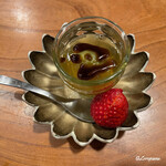 千陽 - 青梅甘露煮と苺