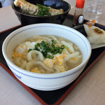 Kissata Minaru - 卵とじうどん 380円
                        とても良心的な価格