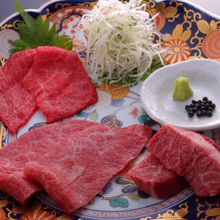 Whatever you choose, it's top-quality. A5-grade, domestically produced Wagyu beef