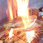 東京遊膳　ひのき亭 - かつおのたたきは藁焼きで！香りが違います。