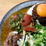 吉田カレー  - トマネギ昆布アチャール