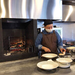 la buche - キッチン 許可を得て森シェフ