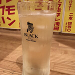 Sakanaya Aoji - ブラックニッカハイボール　480円