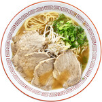 広島ラーメン 椛 - ほろほろチャーシュー4枚のせ！広島ラーメンは戦後より広島市を中心とする広島県西部に広がるとんこつ醤油味のラーメン（中華そば）です。醤油ダレに、豚骨、鶏ガラ、野菜等を濁るまで煮出したスープを注いで仕上げたもので、コクがあり豚骨ベースでありながらあっさりとしているのが特徴です。