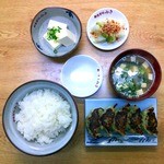 みさ - 富士宮市柚野･お食事処みさ「餃子定食」750円[ミサワホームセラミック静岡支店編]