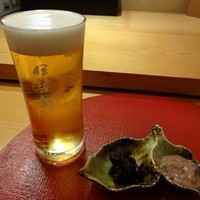 伊勢鮨 - サッポロクラシックで喉を潤してから・・・