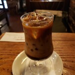 さぼうる - アイスカフェオレ